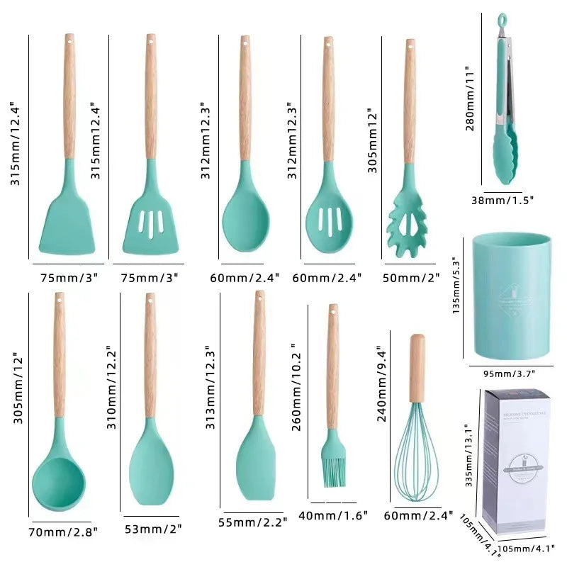 Kit Utensilios para cozinha 12pcs - MasterChef