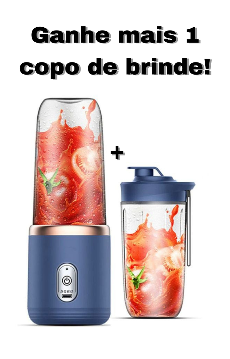 Mini liquidificador e Mixer portátil