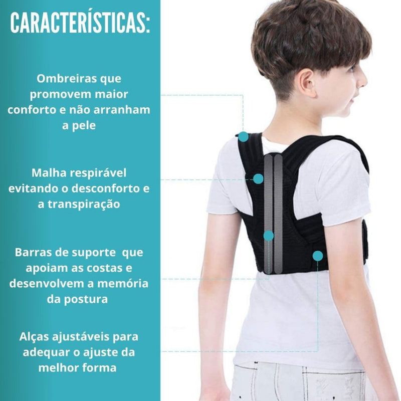 corretor postural infantil-Posturekids