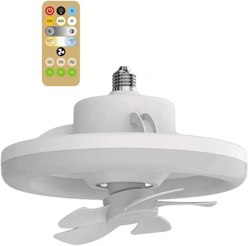 ventilador lampada 360°