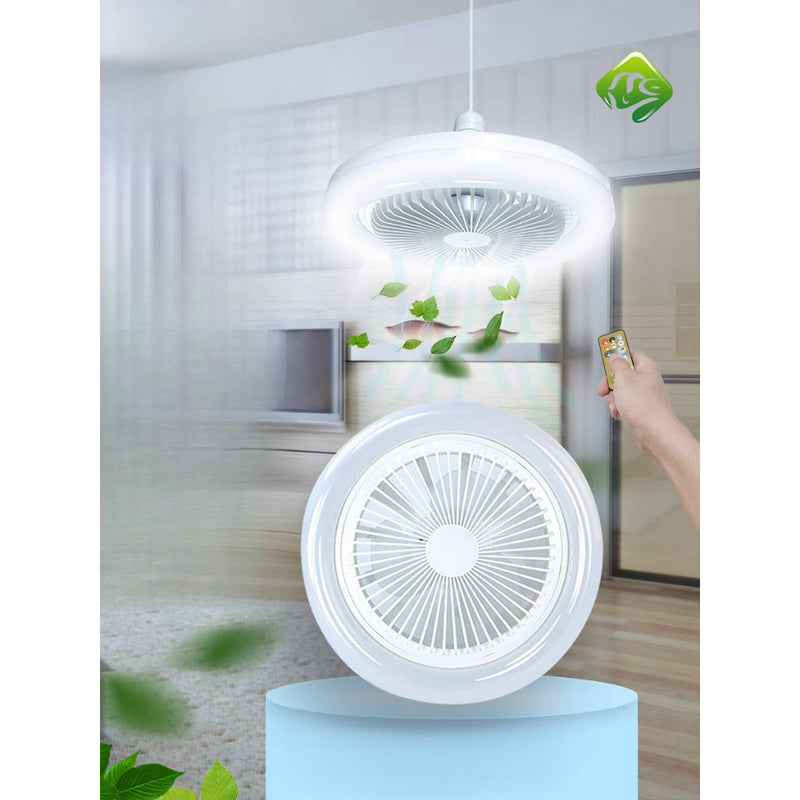 ventilador lampada 360°